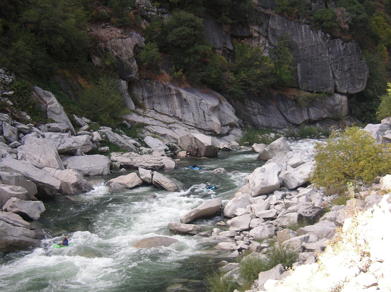 Rapid Above Rest Area