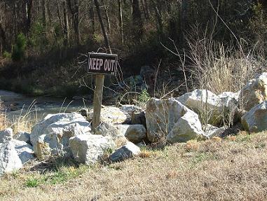 Keep Out Signs