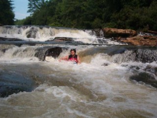 Lower Drop of the Falls (a/k/a Rocky Road)