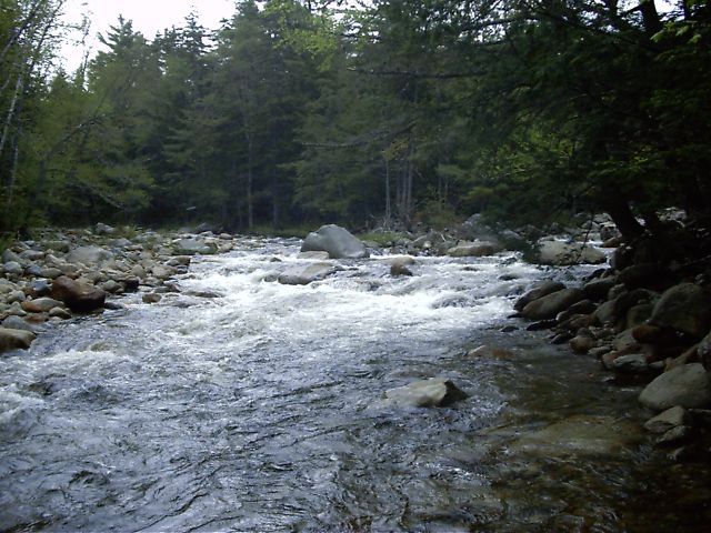 Confluence of the two channels