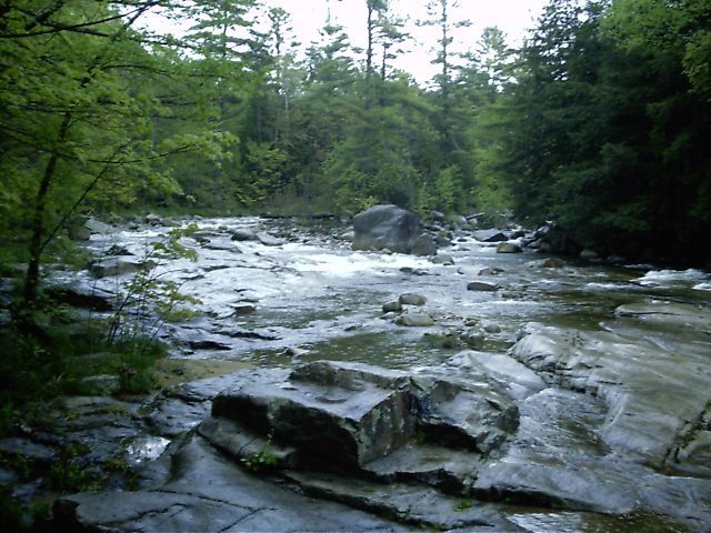 Rapid on lower section.