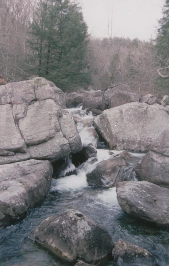 typical boulder chokes