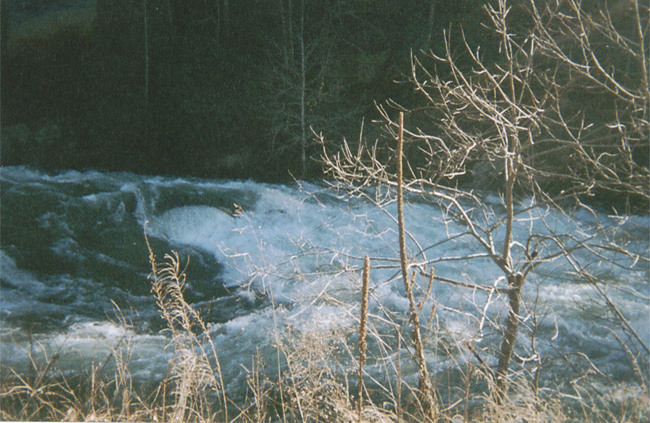 Typical Rapid on the Middle Cheoah - Yellow Creek Rapid.