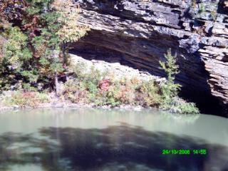Take-out pool at Jack Creek Recreation Area