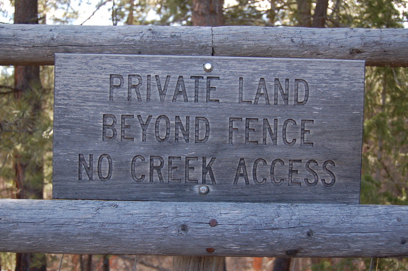 Put In and Take Out Trailhead Parking