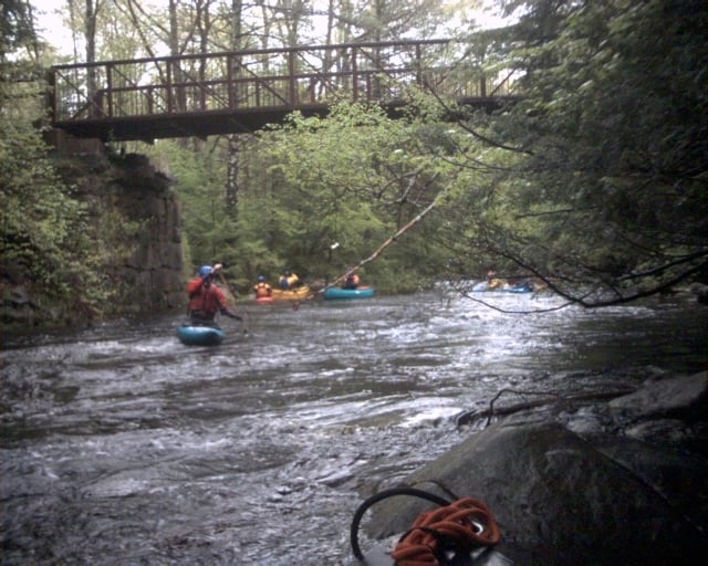 First Rail-trail Crossing