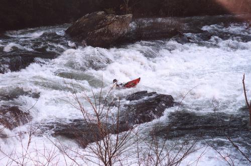 Bear Creek Rapid (The Slide)