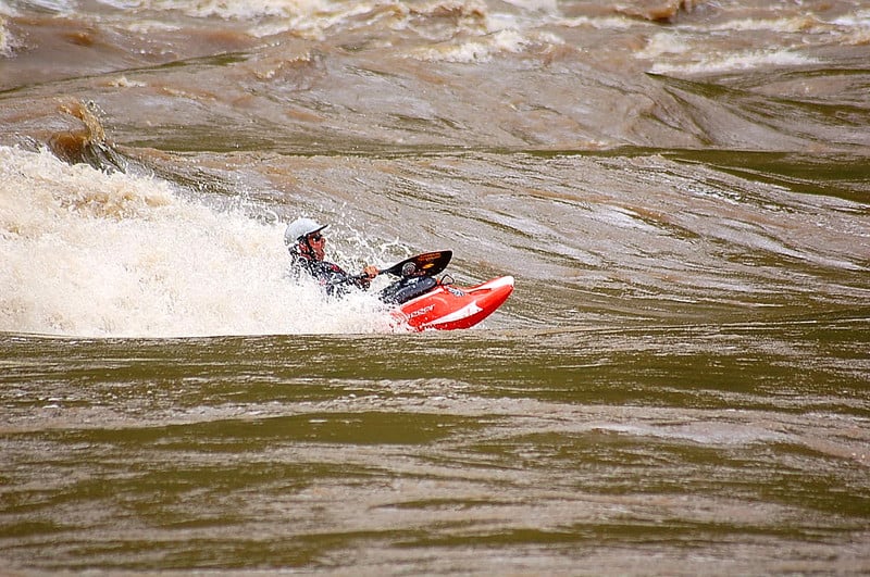 Surfing Waves below Shenandoah/Potomac Confluence