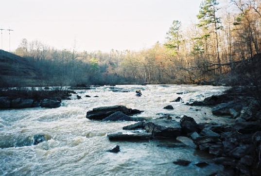 Big Island Rapid, aka Last Ruin Rapid