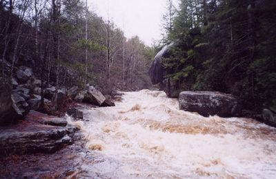 Truck Stop at high water