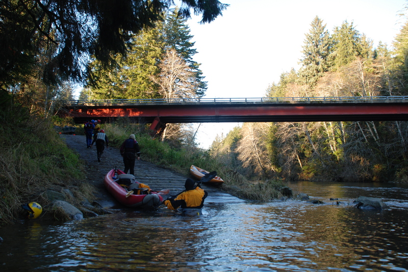 Maxfield Road Bridge, Shuwah, Take-Out