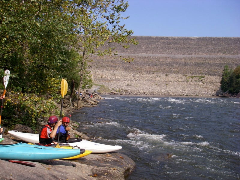 Tailwaters Access, Summersville Dam Put-In