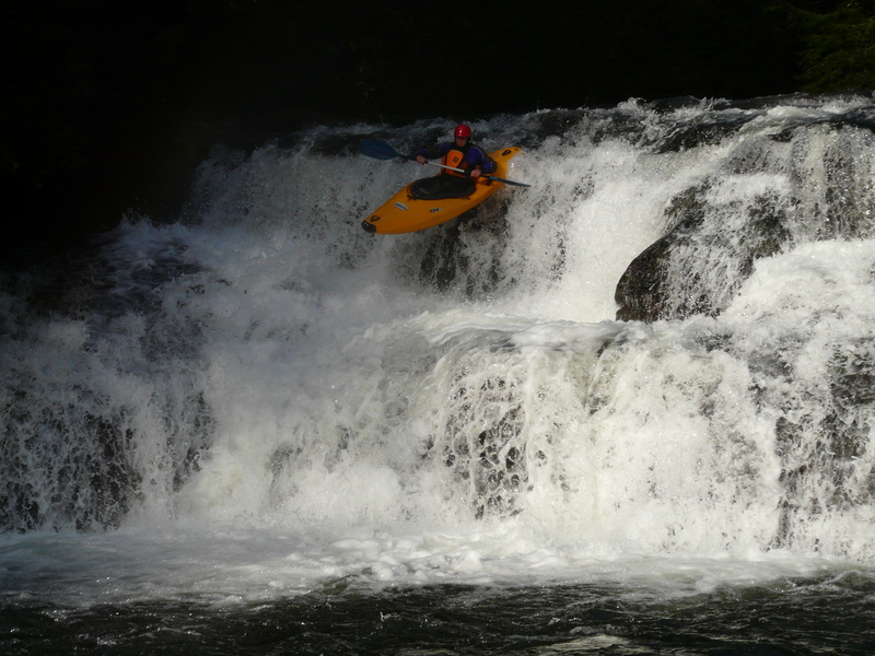 3rd Rapid.  The waterfall