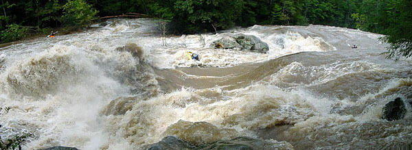 Bull Sluice (high water)