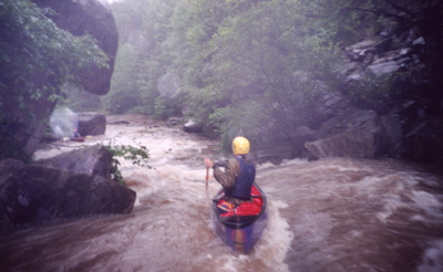 Truck stop from above