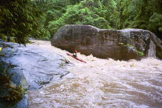 Bottom of the last rapid