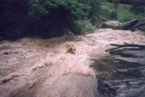 Top of the last rapid