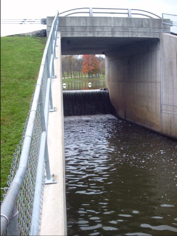 Levings Dam: ~14 sq.mi.