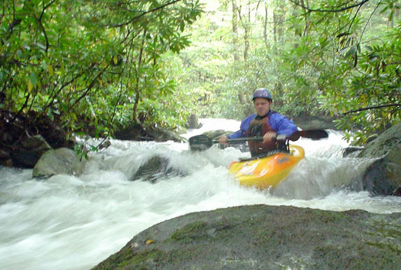 Typical width and scenery up high