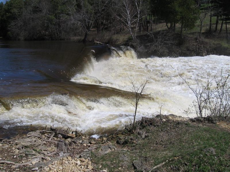 FORMER site of Lime Kiln Park Dam