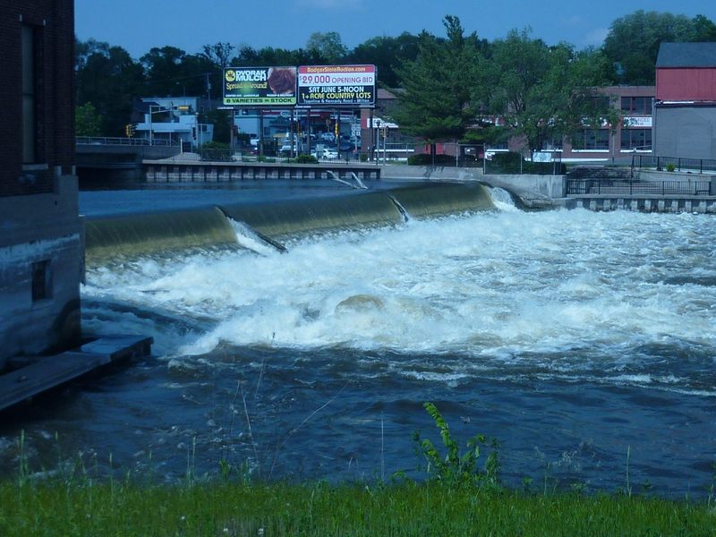 Janesville, upper dam