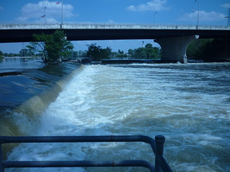Janesville, lower dam