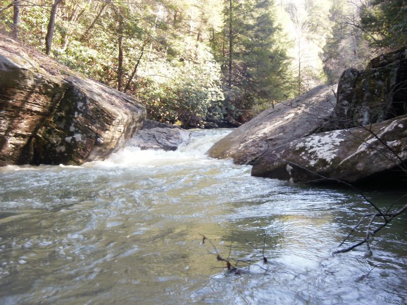 The last rapid in the bridge series.