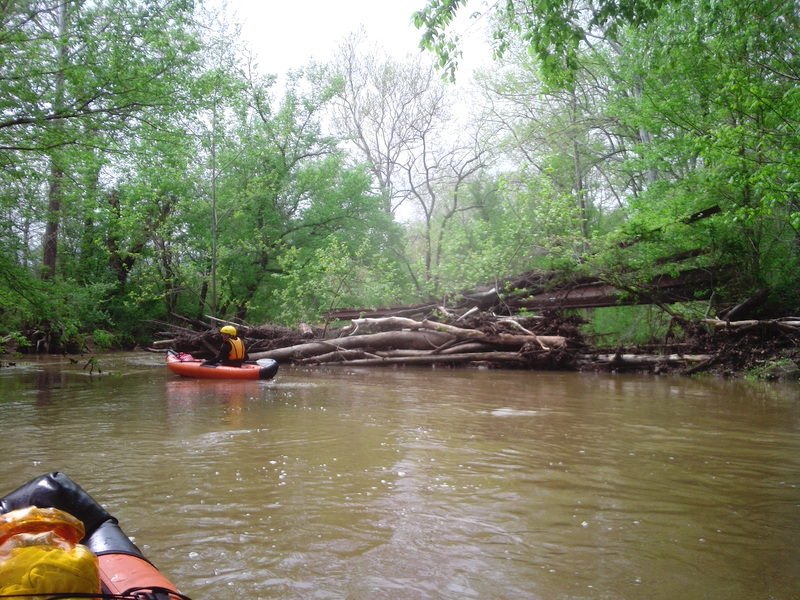 Bridge that catches wood 1