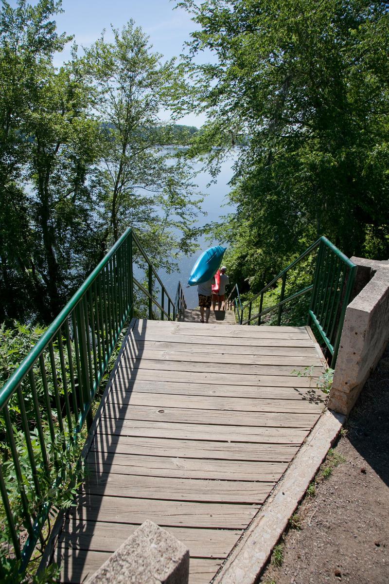 Savannah Rapids Park; put in