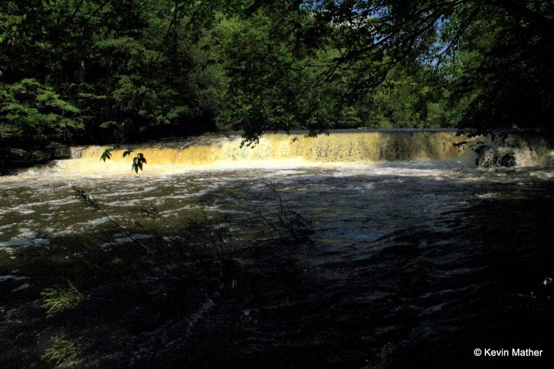 Boof above Big Falls