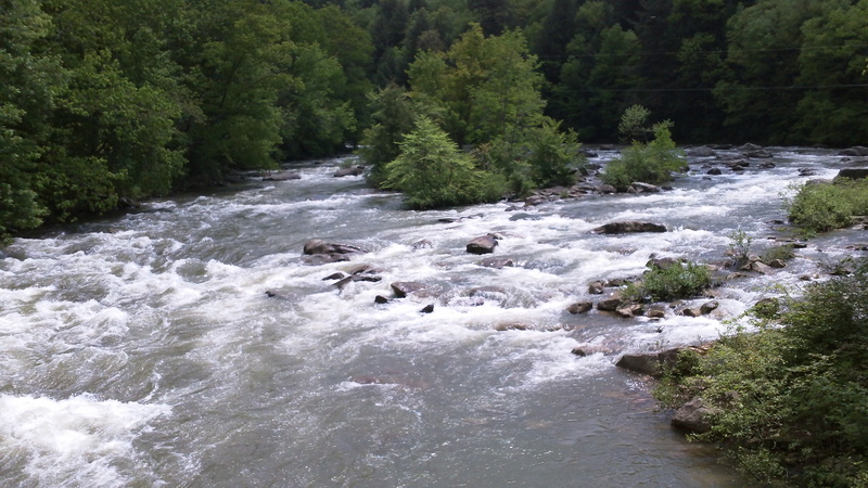 Rapid above Rockville Bridge