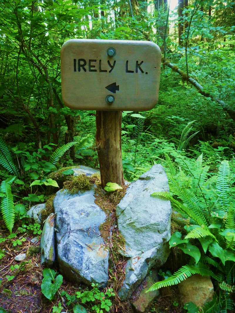 Irely Lake Trailhead Put-in