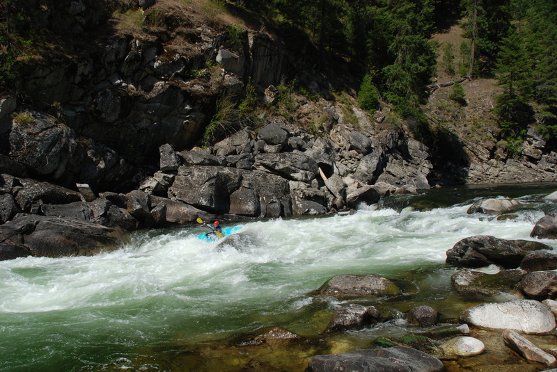 Jims Creek Rapid (aka Tee Kem Falls)