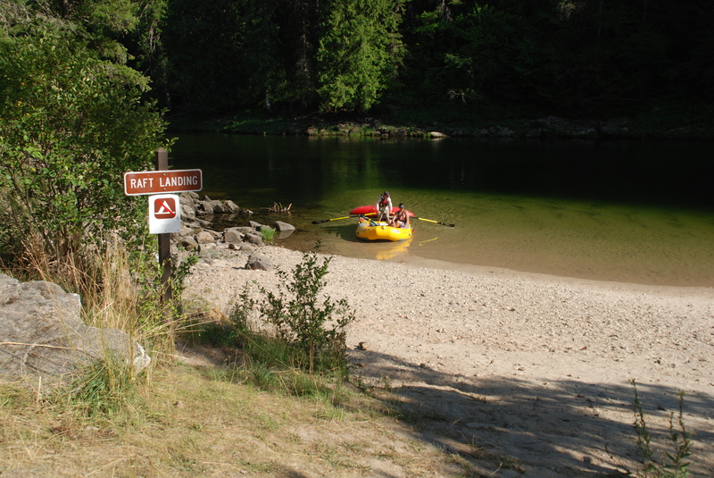 Above Selway Falls Take-Out