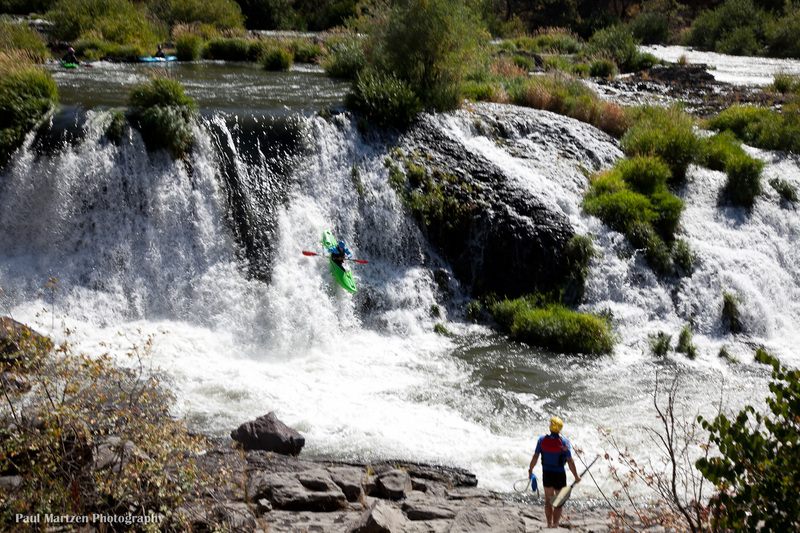 Pit River Falls: Right Side Slide