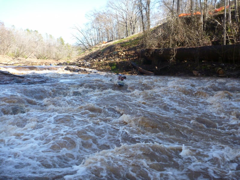 Mill Rapid, Left Line