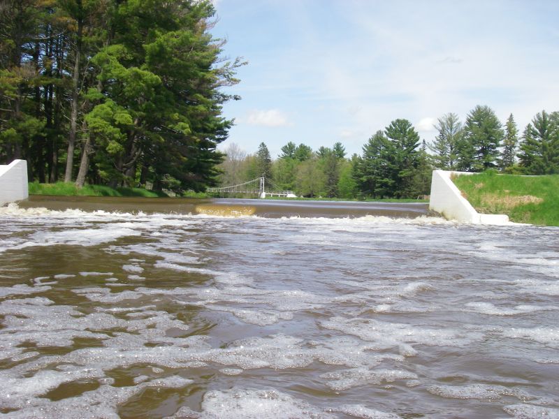 Upper North Wood County Park Dam