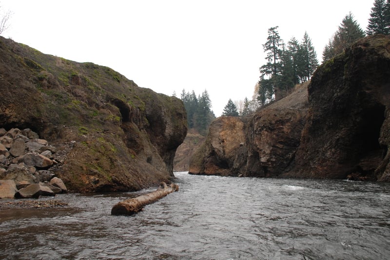 Former Condit Dam Site