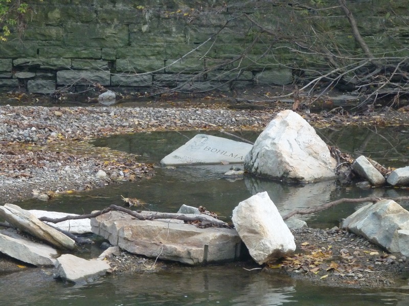 Confluence with Honey Creek (10.3 sq.mi.)
