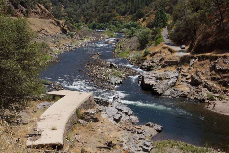 Old Camp Nine Bridge Remains