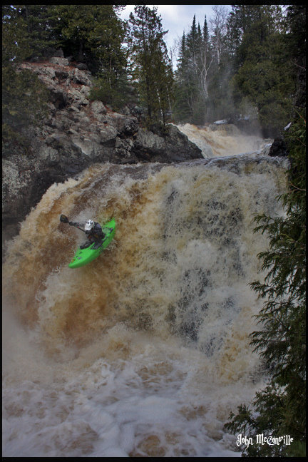 Start of Three Falls Sequence