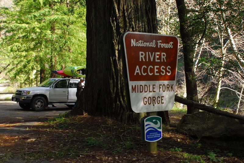 Middle Fork Gorge Access