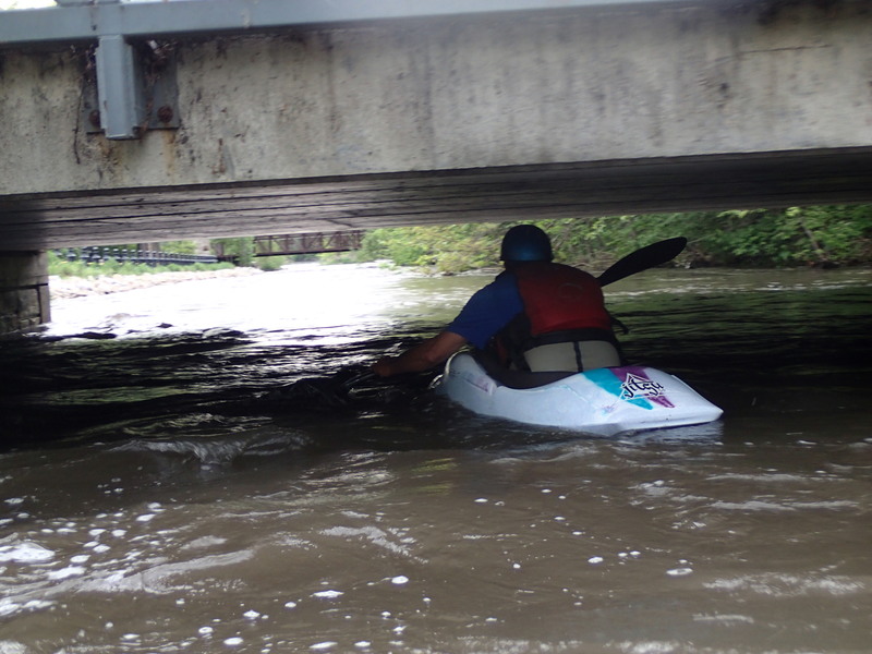 Adams Street Bridge (MINIMAL CLEARANCE!)