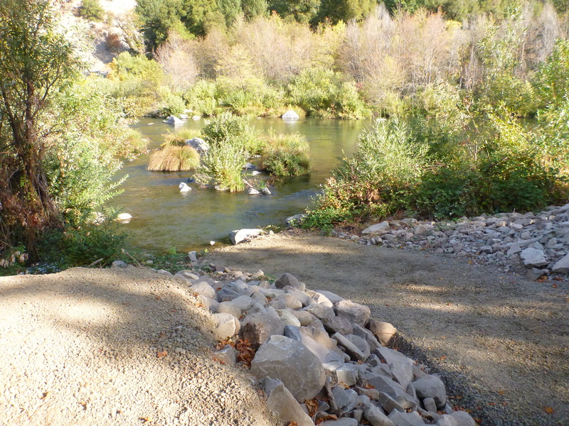 Madesi River Access at Pit 5 Dam Put-in