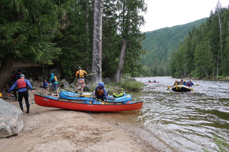 White Pine Access, Take-Out