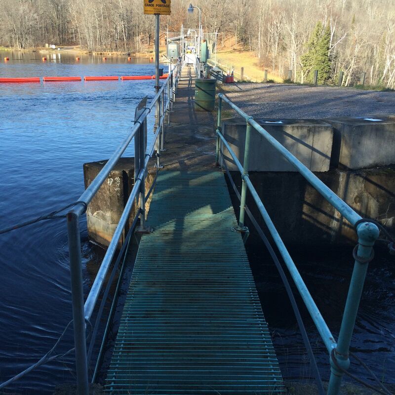 Access and Portage Options for Breakwater Falls and Pine River Dam WP146