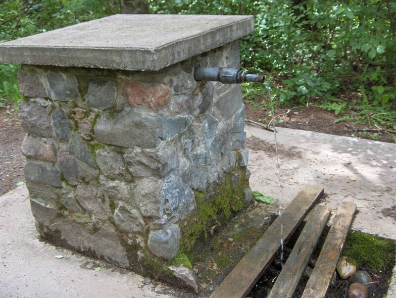 Putin below Chipmunk Rapids