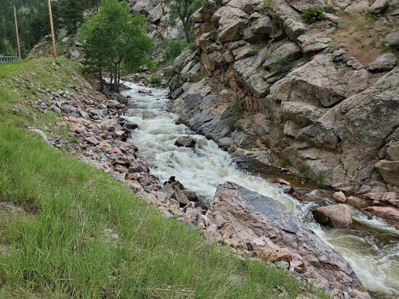 Final drops above Buckingham Park