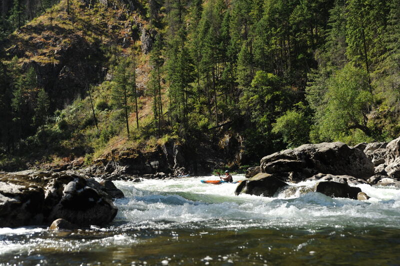 Wa-Roots (aka Grizzly Saddle) Rapid