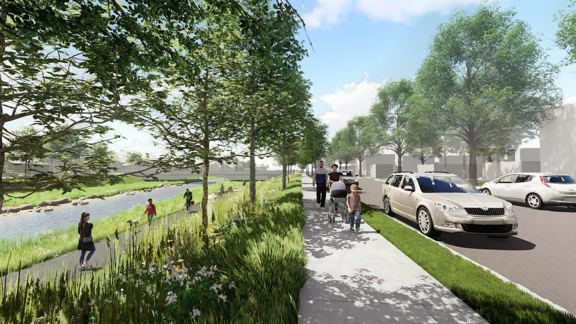 8th Street Jump (Offset slide/ledge)